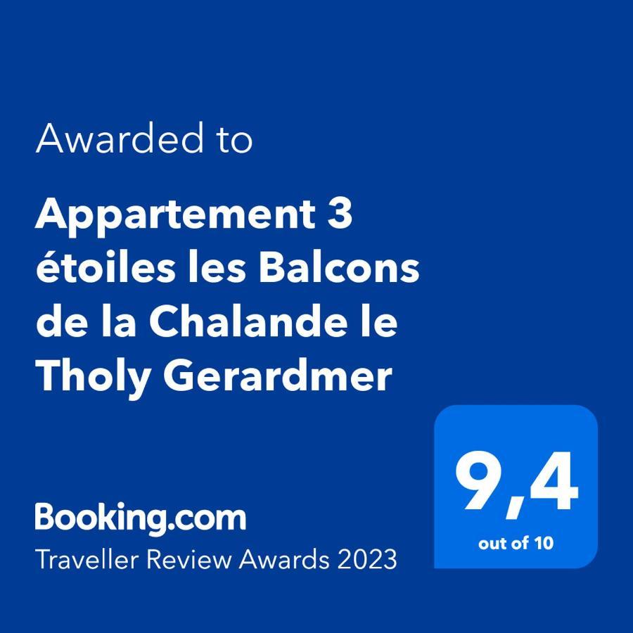 Appartement 3 étoiles les Balcons de la Chalande le Tholy Gerardmer Extérieur photo